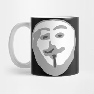 Anomalous - Scuffed Anonymous/Guy Fawkes Mug